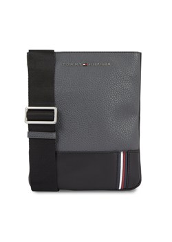 Saszetka Tommy Hilfiger Th Central Mini Crossover AM0AM12450 Szary ze sklepu eobuwie.pl w kategorii Saszetki - zdjęcie 183969591