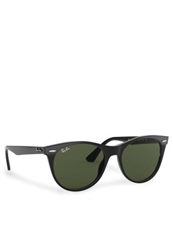 Okulary przeciwsłoneczne Ray-Ban Wayfarer II Classic 0RB2185 901/31 Czarny ze sklepu eobuwie.pl w kategorii Okulary przeciwsłoneczne damskie - zdjęcie 183969630