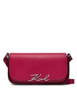 Torebka KARL LAGERFELD 245W3043 Czerwony ze sklepu eobuwie.pl w kategorii Listonoszki - zdjęcie 183969671
