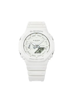 Zegarek G-Shock GA-2100-7A7ER Biały ze sklepu eobuwie.pl w kategorii Zegarki - zdjęcie 183969723