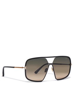 Okulary przeciwsłoneczne Tom Ford FT0867/S 01B Czarny ze sklepu eobuwie.pl w kategorii Okulary przeciwsłoneczne damskie - zdjęcie 183969812