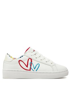 Sneakersy Skechers Whole Heart 314973L/WMLT Biały ze sklepu eobuwie.pl w kategorii Trampki dziecięce - zdjęcie 183969960
