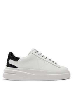 Sneakersy Guess FLTELB LEA12 Biały ze sklepu eobuwie.pl w kategorii Buty sportowe damskie - zdjęcie 183970222