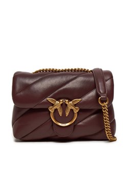 Torebka PINKO Love Puff Mini Cl AI 24-25 PLTT 100039 A0F2 Brązowy ze sklepu eobuwie.pl w kategorii Kopertówki - zdjęcie 183970234