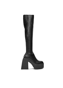 Muszkieterki Steve Madden Tremec Boot SM11002607 SM11002607-001 Czarny ze sklepu eobuwie.pl w kategorii Kozaki damskie - zdjęcie 183970252