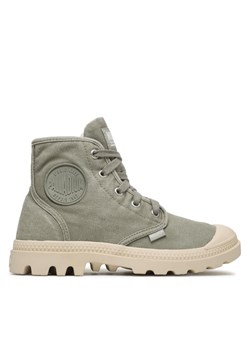 Trapery Palladium Pampa Hi 92352-339-M Zielony ze sklepu eobuwie.pl w kategorii Workery damskie - zdjęcie 183970312