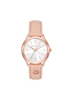 Zegarek Michael Kors Slim Runway MK7467 Różowy ze sklepu eobuwie.pl w kategorii Zegarki - zdjęcie 183970370