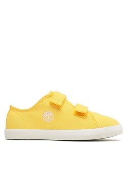 Tenisówki Timberland Newport Bay Canvas 2 Str TB0A5VK5Q511 Żółty ze sklepu eobuwie.pl w kategorii Trampki dziecięce - zdjęcie 183970374