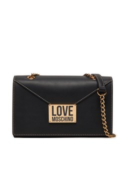 Torebka LOVE MOSCHINO JC4073PP1LLG100A Czarny ze sklepu eobuwie.pl w kategorii Listonoszki - zdjęcie 183970421