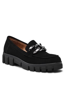 Loafersy Nessi 21085 Czarny ze sklepu eobuwie.pl w kategorii Półbuty damskie - zdjęcie 183970502