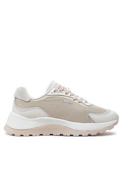 Sneakersy Calvin Klein Runner HW0HW02221 Szary ze sklepu eobuwie.pl w kategorii Buty sportowe damskie - zdjęcie 183970571