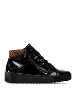 Sneakersy Rieker M6434-01 Czarny ze sklepu eobuwie.pl w kategorii Półbuty damskie - zdjęcie 183970591