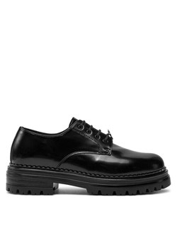 Oxfordy Calvin Klein Jeans Low Cut Lace-Up V4A4-81028-1453 S Czarny - id: 0000304427350 - marki Calvin Klein - 183970860 Oxfordy Calvin Klein Jeans Low Cut Lace-Up V4A4-81028-1453 S Czarny ze sklepu eobuwie.pl w kategorii Półbuty dziecięce - zdjęcie 183970860