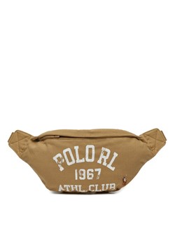 Saszetka nerka Polo Ralph Lauren Waist Pack 405946104003 Brązowy ze sklepu eobuwie.pl w kategorii Nerki - zdjęcie 183971102