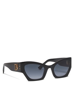 Okulary przeciwsłoneczne Dsquared2 D2 0132/S 807559O Czarny ze sklepu eobuwie.pl w kategorii Okulary przeciwsłoneczne damskie - zdjęcie 183971132