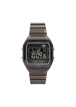 Zegarek adidas Originals Digital Two Crystal AOST24064 Czarny ze sklepu eobuwie.pl w kategorii Zegarki - zdjęcie 183971161