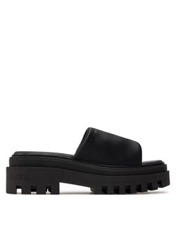 Klapki Calvin Klein Jeans Toothy Combat Sandal In Dc YW0YW01339 Czarny ze sklepu eobuwie.pl w kategorii Klapki damskie - zdjęcie 183971271