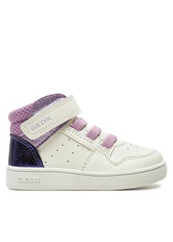 Sneakersy Geox B Eclyper Girl B465MA 0BCKC C1030 M Biały ze sklepu eobuwie.pl w kategorii Buty sportowe dziecięce - zdjęcie 183971300
