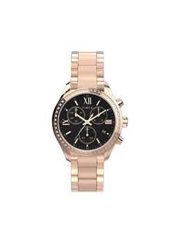 Zegarek Timex Dress Chronograph TW2W20100 Różowe złoto ze sklepu eobuwie.pl w kategorii Zegarki - zdjęcie 183971313