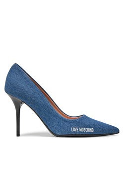 Szpilki LOVE MOSCHINO JA10089G1LJO5700 Niebieski - id: 0000304541506 - marki Love Moschino - 183971332 Szpilki LOVE MOSCHINO JA10089G1LJO5700 Niebieski ze sklepu eobuwie.pl w kategorii Czółenka - zdjęcie 183971332