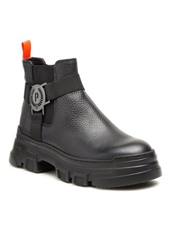Sztyblety Pollini SA21066H1FTD0000 Czarny ze sklepu eobuwie.pl w kategorii Botki - zdjęcie 183971472