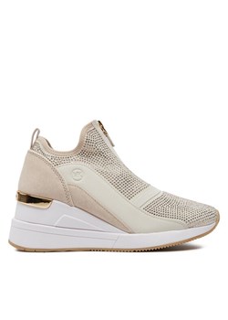 Sneakersy MICHAEL Michael Kors Spencer 43S4SPFS4D Écru - id: 0000303963521 - marki Michael Michael Kors - 183971543 Sneakersy MICHAEL Michael Kors Spencer 43S4SPFS4D Écru ze sklepu eobuwie.pl w kategorii Buty sportowe damskie - zdjęcie 183971543