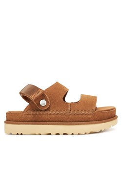 Sandały Ugg W Goldenstar Glide 1167399 Brązowy ze sklepu eobuwie.pl w kategorii Sandały damskie - zdjęcie 183971574