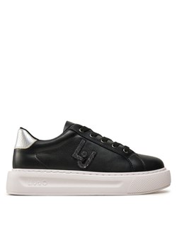 Sneakersy Liu Jo Mini Kylie 4F4305 EX014 D Czarny ze sklepu eobuwie.pl w kategorii Buty sportowe dziecięce - zdjęcie 183971672