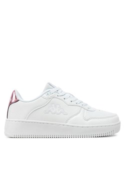 Sneakersy Kappa Logo Maserta 6 341J7VW Biały ze sklepu eobuwie.pl w kategorii Buty sportowe damskie - zdjęcie 183971741