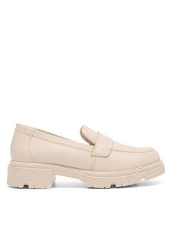 Loafersy Sarah Karen ARC-LAMI-01 Beżowy ze sklepu eobuwie.pl w kategorii Mokasyny damskie - zdjęcie 183971810