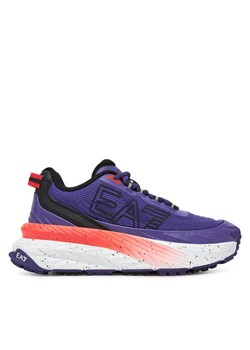 Sneakersy EA7 Emporio Armani X8X177 XK381 U480 Fioletowy ze sklepu eobuwie.pl w kategorii Buty sportowe męskie - zdjęcie 183971831