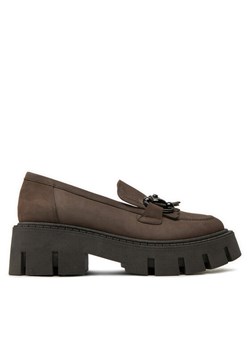 Loafersy R.Polański 1925 Brązowy ze sklepu eobuwie.pl w kategorii Półbuty damskie - zdjęcie 183971861