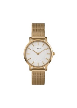 Zegarek Timex Transcend TW2Y10300 Złoty ze sklepu eobuwie.pl w kategorii Zegarki - zdjęcie 183971964