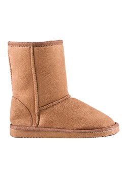 Brązowe zimowe buty dziecięce Miia - id: 201378 - marki ButyModne.pl - 183985030 Brązowe zimowe buty dziecięce Miia ze sklepu ButyModne.pl w kategorii Buty zimowe dziecięce - zdjęcie 183985030