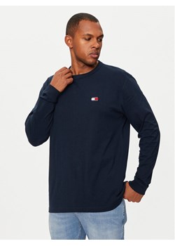 Tommy Jeans Longsleeve DM0DM18436 Granatowy Regular Fit ze sklepu MODIVO w kategorii T-shirty męskie - zdjęcie 183985132