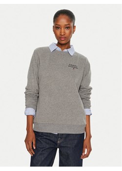 Tommy Hilfiger Bluza Track UW0UW04521 Szary Regular Fit - id: 0000304061394 - marki Tommy Hilfiger - 183985174 Tommy Hilfiger Bluza Track UW0UW04521 Szary Regular Fit ze sklepu MODIVO w kategorii Bluzy damskie - zdjęcie 183985174