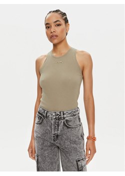 Pinko Top Distinto 100822 A15E Zielony Slim Fit ze sklepu MODIVO w kategorii Bluzki damskie - zdjęcie 183985313