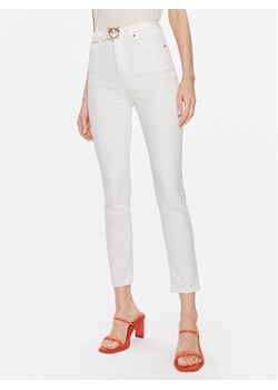 Pinko Jeansy 100161 A1JM Écru Skinny Fit ze sklepu MODIVO w kategorii Spodnie damskie - zdjęcie 183985352