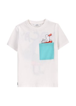 Coccodrillo T-Shirt WC5143201HBK Écru Regular Fit ze sklepu MODIVO w kategorii T-shirty chłopięce - zdjęcie 183985423
