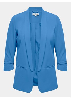 ONLY Carmakoma Marynarka Elly 15300514 Niebieski Regular Fit ze sklepu MODIVO w kategorii Marynarki damskie - zdjęcie 183985452