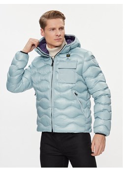 Blauer Kurtka puchowa 23WBLUC02084 Błękitny Regular Fit ze sklepu MODIVO w kategorii Kurtki męskie - zdjęcie 183985491