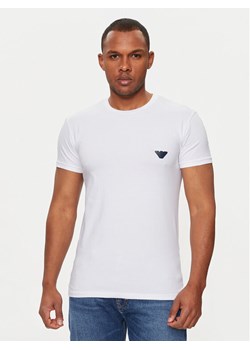 Emporio Armani Underwear T-Shirt 111035 4R512 00010 Biały Slim Fit ze sklepu MODIVO w kategorii T-shirty męskie - zdjęcie 183985532