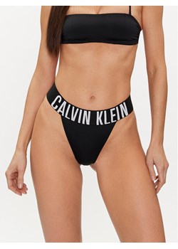 Calvin Klein Underwear Stringi 000QF7638E Czarny ze sklepu MODIVO w kategorii Majtki damskie - zdjęcie 183985560