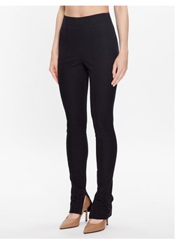 Calvin Klein Spodnie materiałowe K20K205859 Czarny Skinny Fit ze sklepu MODIVO w kategorii Spodnie damskie - zdjęcie 183985602