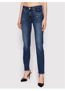 7 For All Mankind Jeansy Roxanne JSWX1200LM Granatowy Slim Fit ze sklepu MODIVO w kategorii Jeansy damskie - zdjęcie 183985612