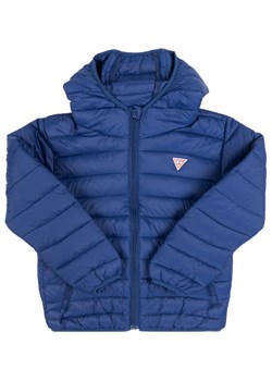 Guess Kurtka zimowa H93T00 WCAO0 Granatowy Regular Fit ze sklepu MODIVO w kategorii Kurtki chłopięce - zdjęcie 183985643