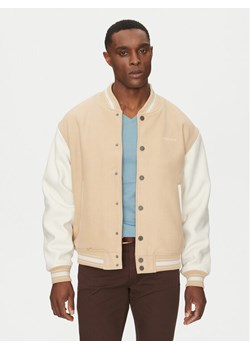 Guess Jeans Kurtka bomber M5RL32 WHAC2 Beżowy Regular Fit ze sklepu MODIVO w kategorii Kurtki męskie - zdjęcie 183985673