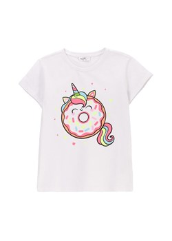 Coccodrillo T-Shirt WC5143210VGD Biały Regular Fit ze sklepu MODIVO w kategorii Bluzki dziewczęce - zdjęcie 183985751