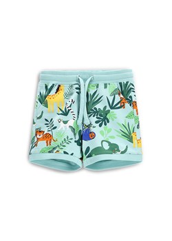 Coccodrillo Szorty sportowe WC5121503TBN Zielony Regular Fit ze sklepu MODIVO w kategorii Spodenki niemowlęce - zdjęcie 183985821