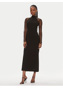 KARL LAGERFELD Sukienka koktajlowa 240W1303 Czarny Slim Fit ze sklepu MODIVO w kategorii Sukienki - zdjęcie 183985880